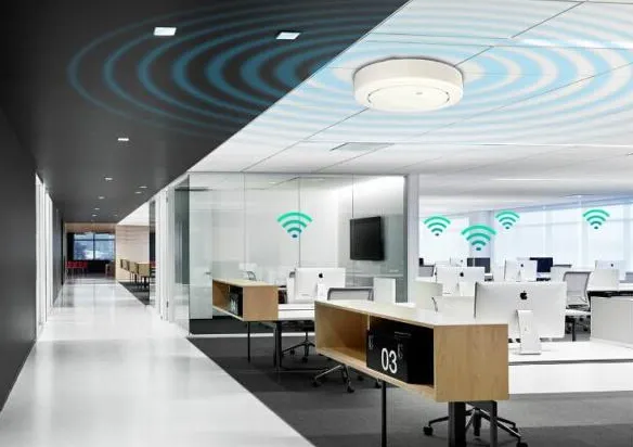 Professional WiFi network setup and access points